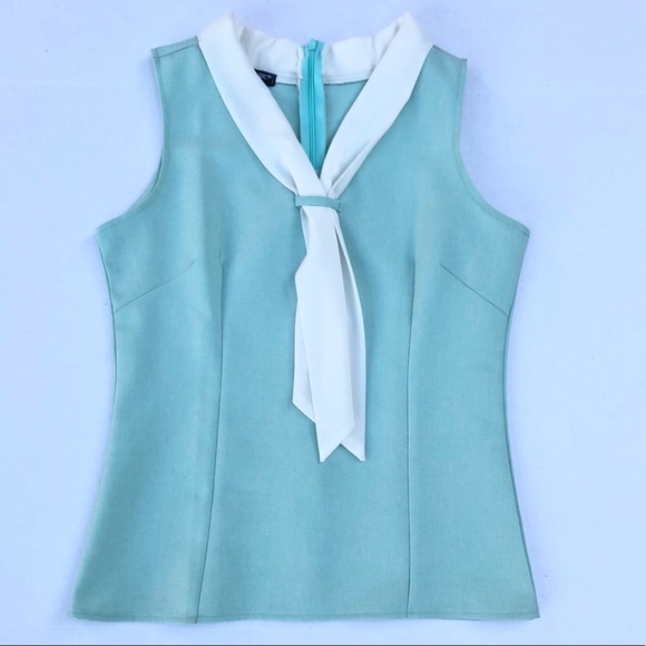 *HOST PICK* RARE VINTAGE ZARA SLEEVELESS TIE TOP - Picture 2 of 8